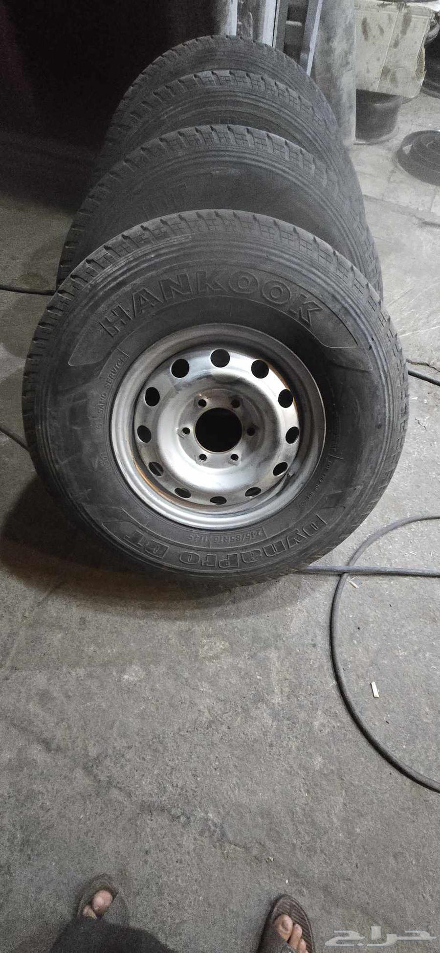 يوجد لدينا كفرات هنكوك شهين 16 معا جنوط ديمكس وزيزو64358425433986111