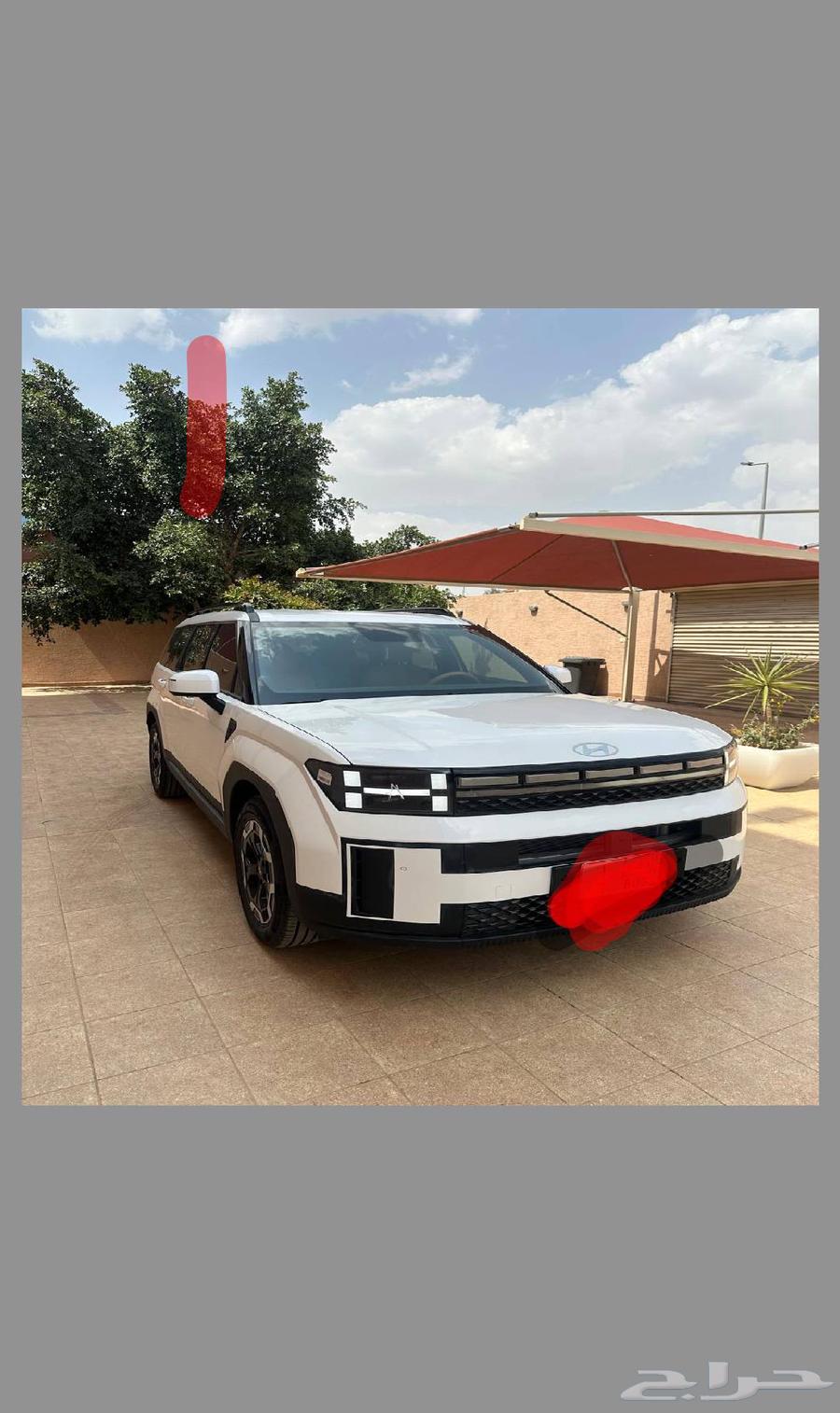 نوع السياره  - سنتافي سعودي الموديل - 202464364053621506110