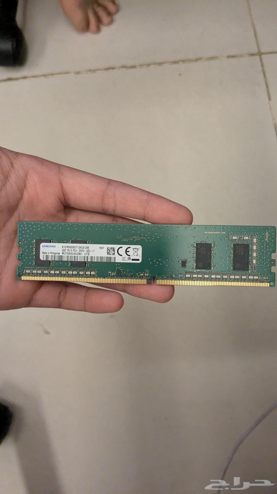 Samsung RAM 4GB DDR4 - 2666 and Kingston 8GB64141914992385111