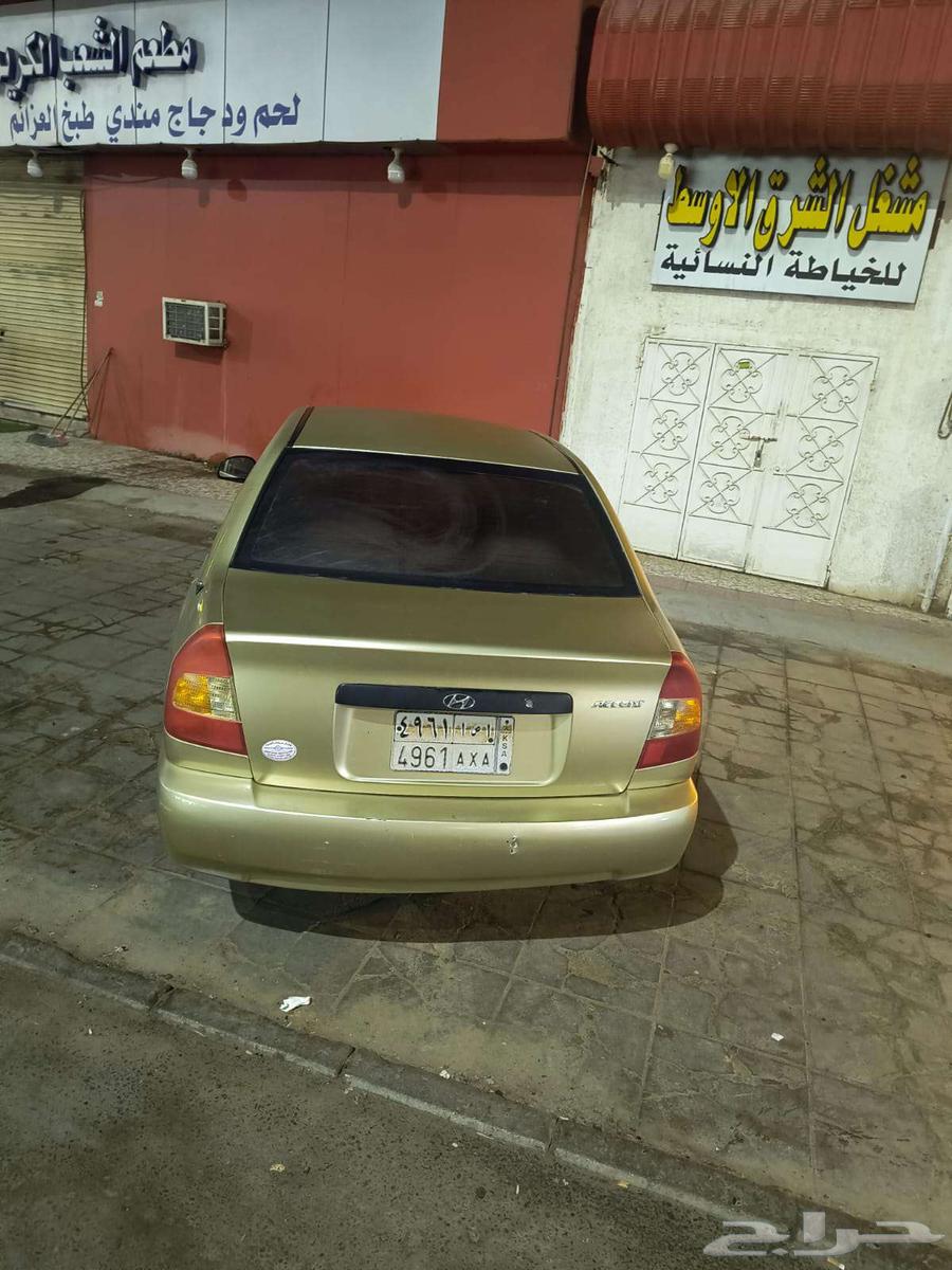 اكسنت 2003 مجدد ومفحوص من 20 يوم التواصل علي رقم64370669312769113