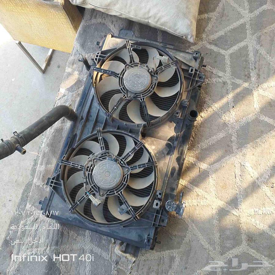 Radiator with fans for Mazda 6 engine from 16 to 2464366600635779111