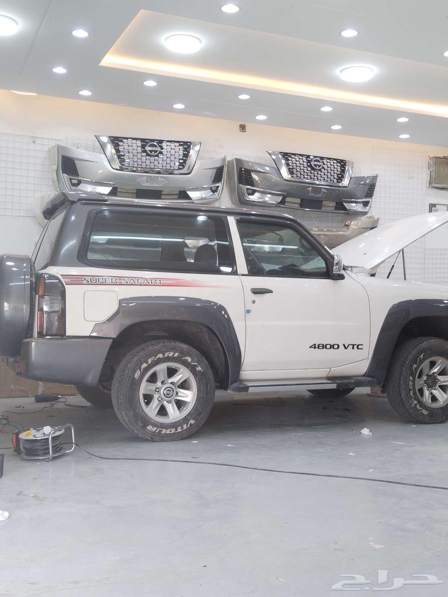 Front bumper for Patrol, fender for coil spring Patrol, rear bumper for Patrol modification64359575681410111