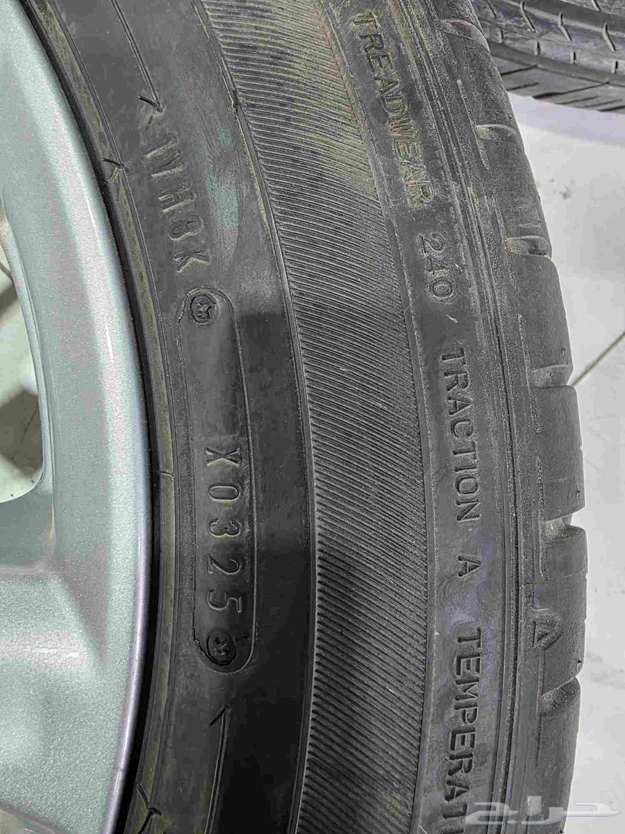 جنط كورلا 2025 اصلي وكاله مع كفرات دنلوب اخو الجديد تاريخ 2564364847118978112