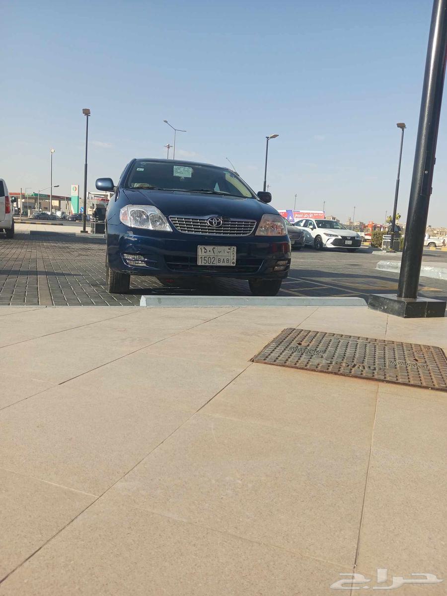كورولا 2004 فل كامل طوت كروم وبطنها منفول كمل مغير جديد64368863675267114