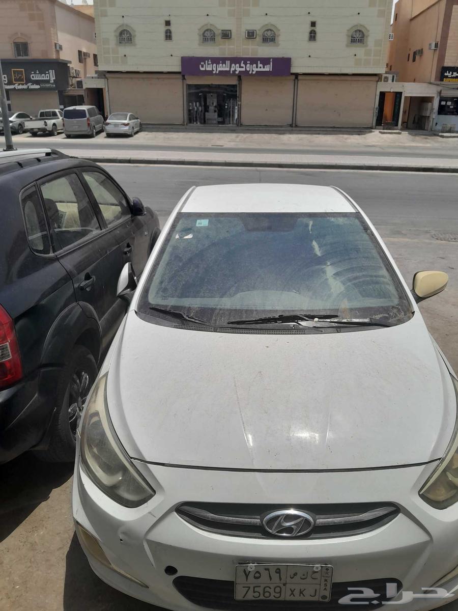 سياره اكسنت 2016 فحص جديد فيها مشكله في القير64364068420865110