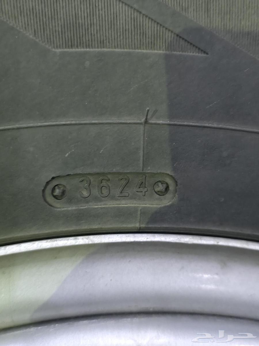 جنوط حجم 17 للبيع مع كفرات شبه جديده موديل 2464369937327489111