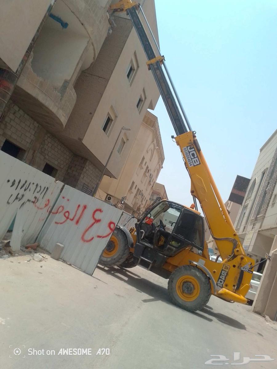 رافعه جي سي بي بوم لرفع جميع مواد البناء يوميه وشهري وشغله64364306612225110