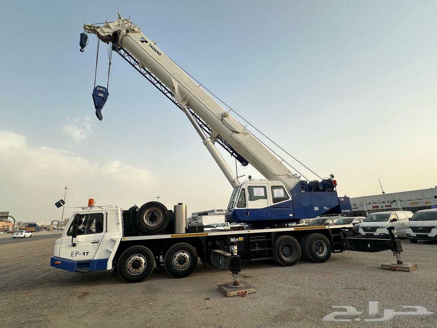 كرين تدانو 60 طن محركات وشاصي ياباني شرط السيارة مرسيدس المو64371745092867113