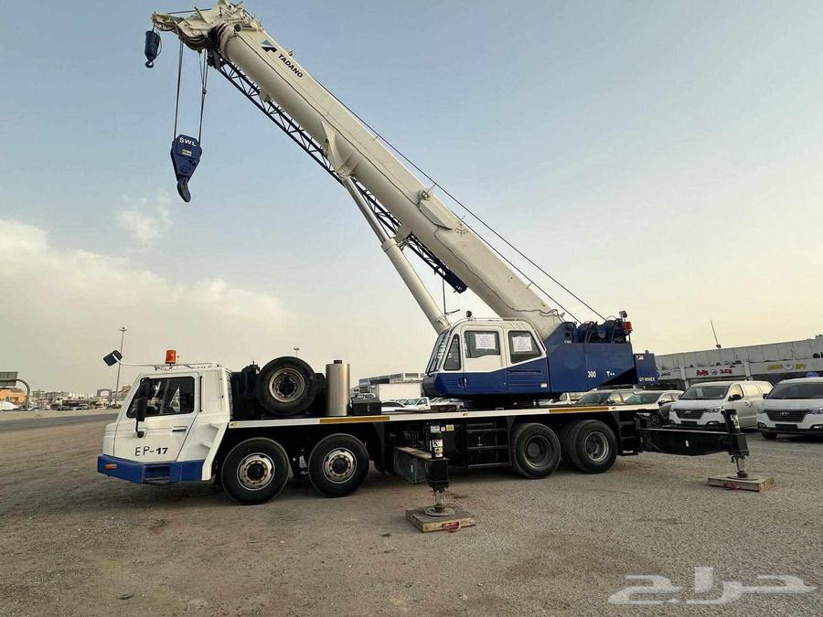 كرين تدانو 60 طن محركات وشاصي ياباني شرط السيارة مرسيدس المو64371745092867111