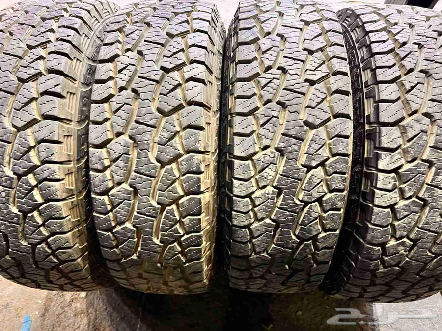 كفرات هنكوك مقاس 265.70.17 كفرات نظيفه64252421861891112