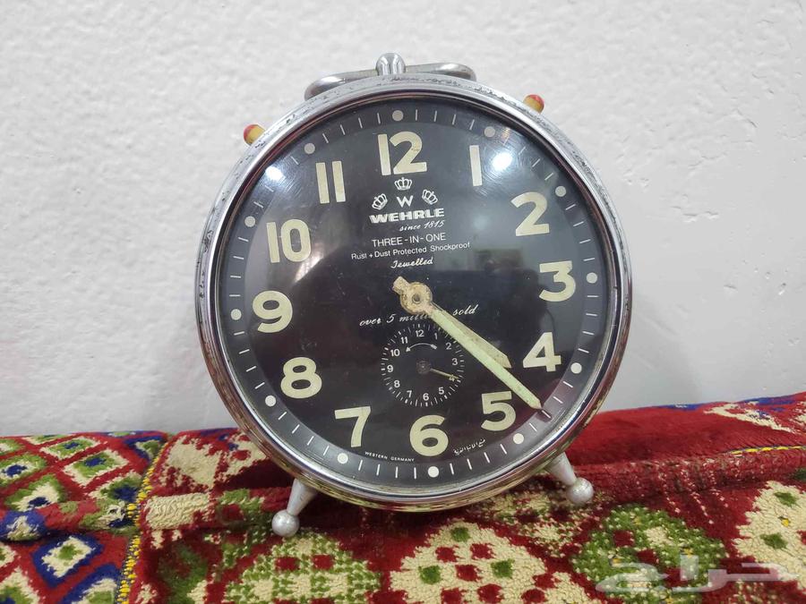 German alarm clock (scratched) brand WEHRLE, made in Germany64141539938690110