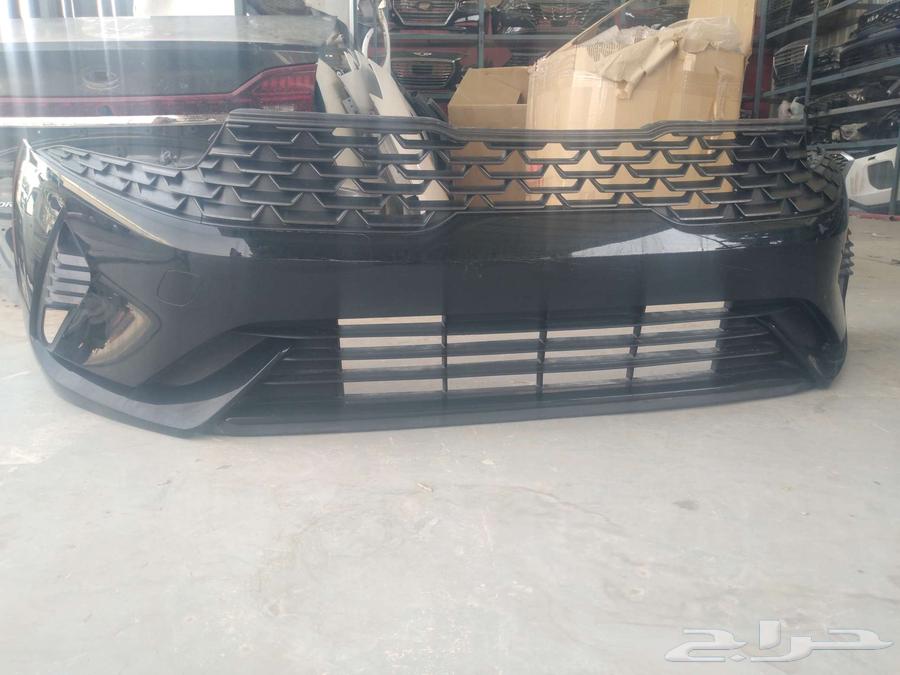 Front bumper for Kia Five Standard, black color, brand new 2021 202364361770703105114