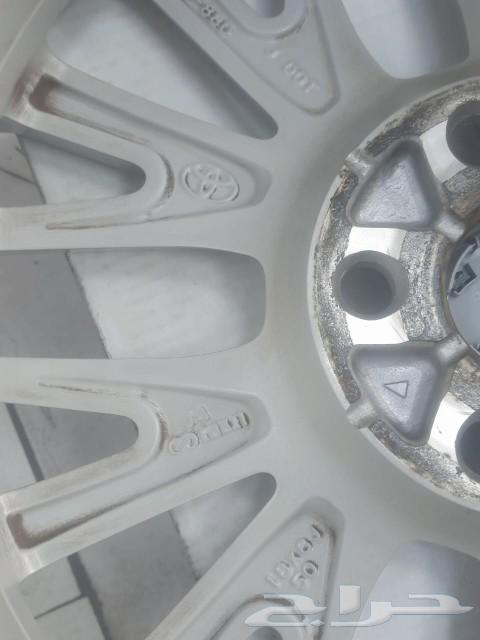 جنوط كامري تويوتا مودل 2021 مقاس 18 اصلي وكاله64371614023043114