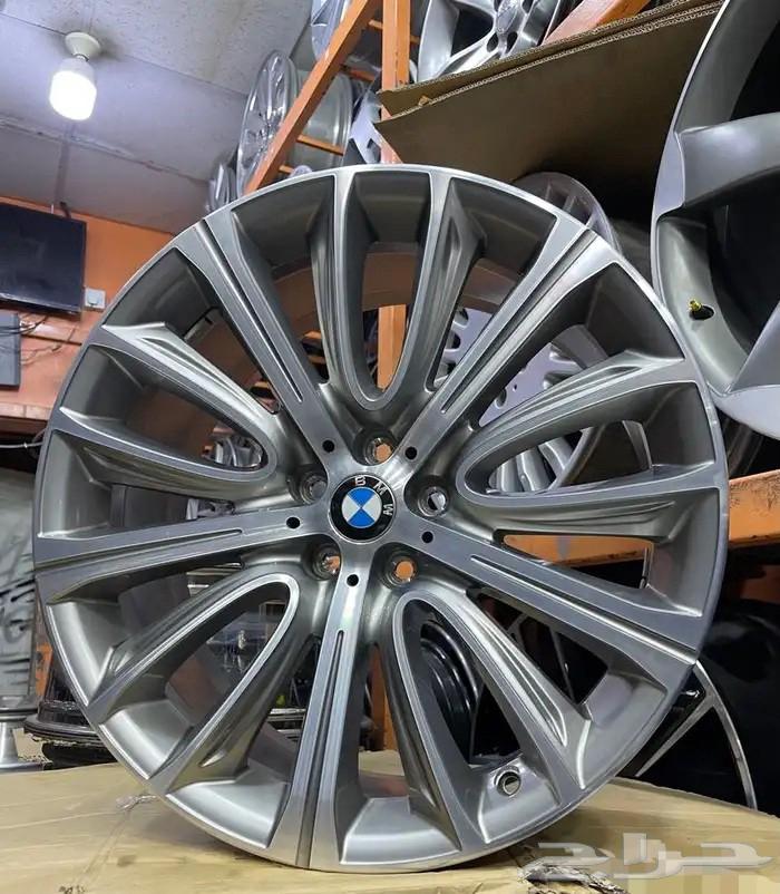 جنوط بي ام الفئه السابعه 740 مقاس 20 موديل 2019.2020 اصليه64370410135427110