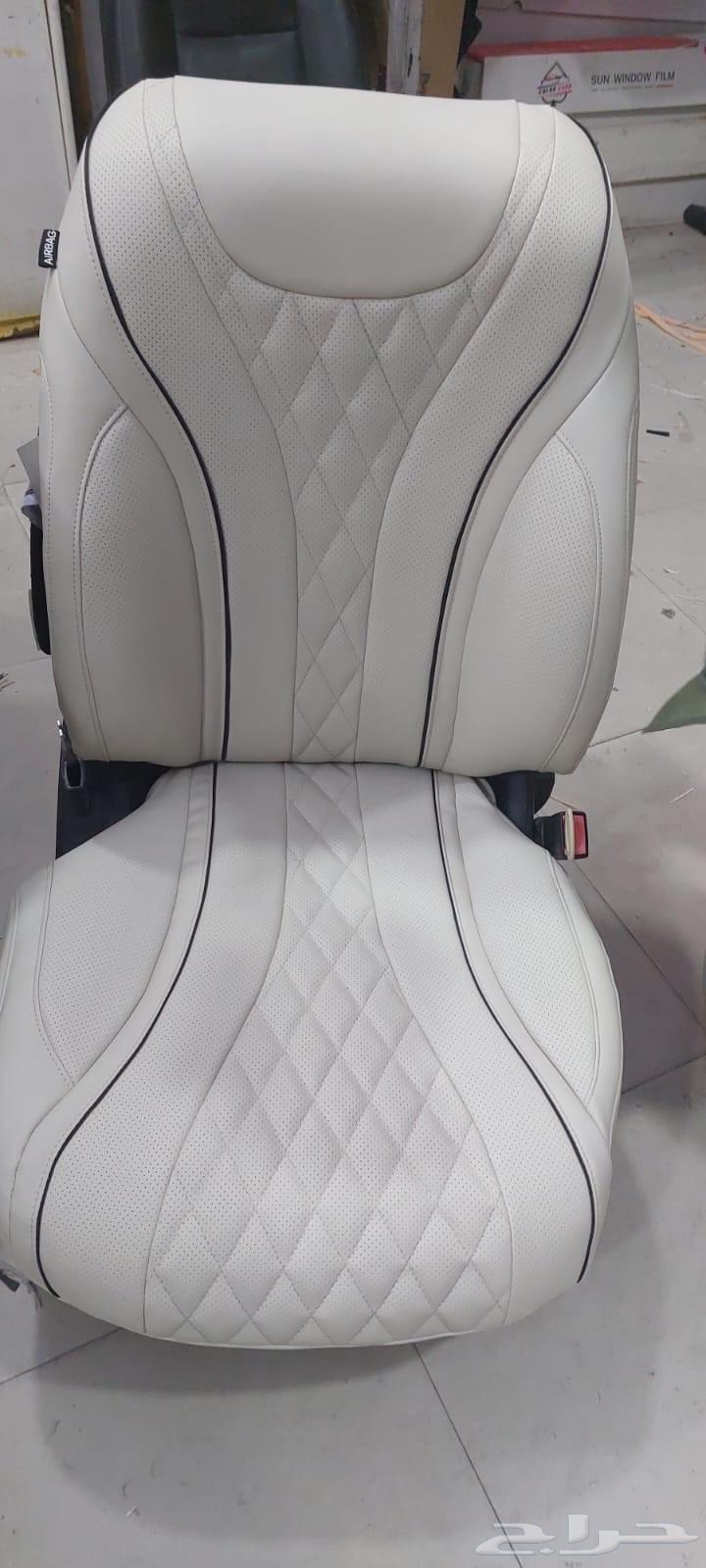 تنجيد سياره مرسيدس ماي باخ موديل 2016جلد الماني شد الوكالطبل64371394127875114