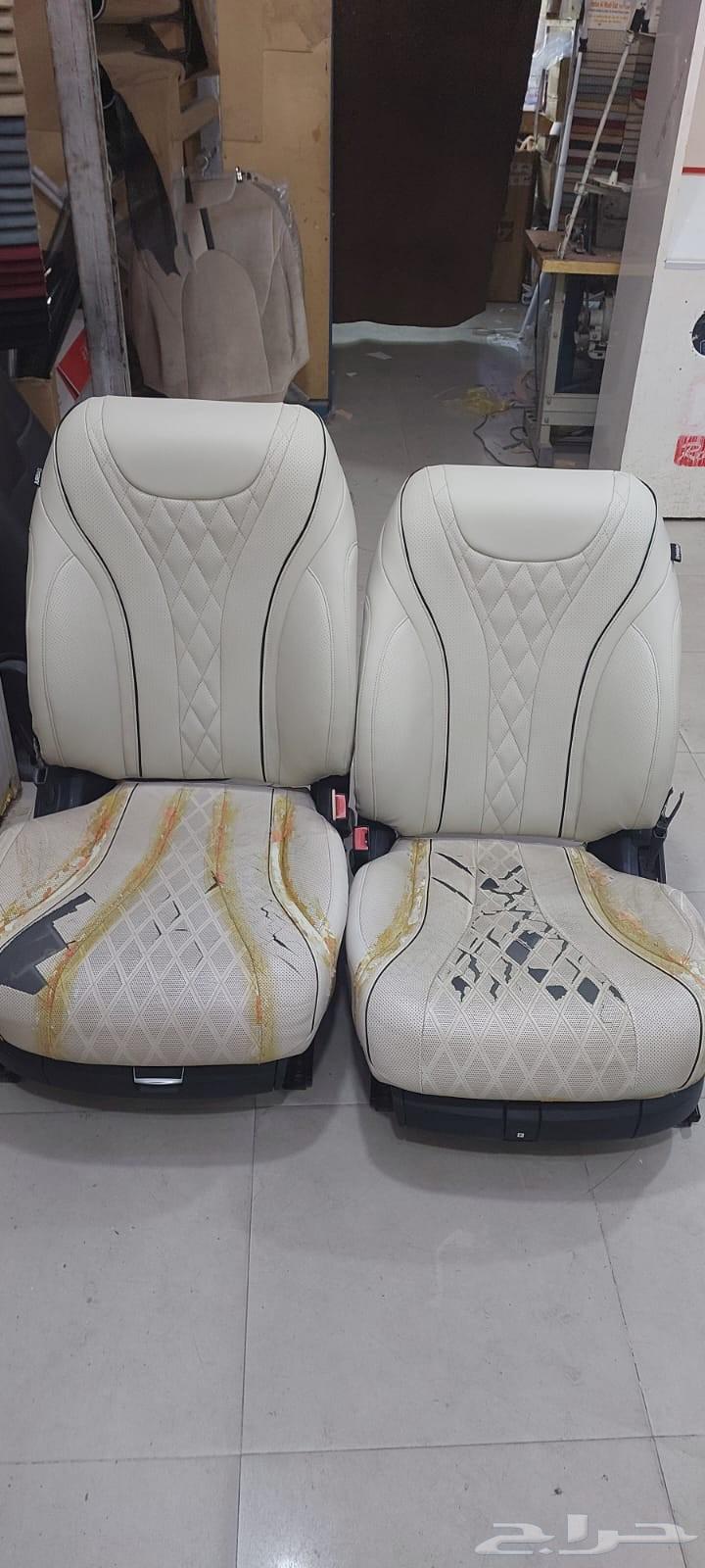 تنجيد سياره مرسيدس ماي باخ موديل 2016جلد الماني شد الوكالطبل64371394127875112