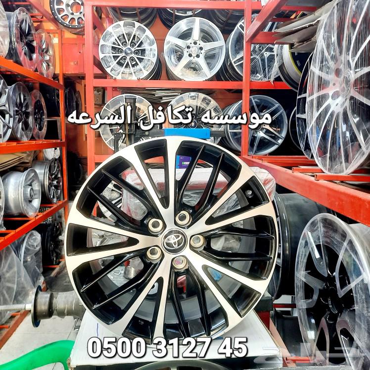 جنوط كامري تويوتا مودل 2021 مقاس 18 اصلي وكاله64371614023043112