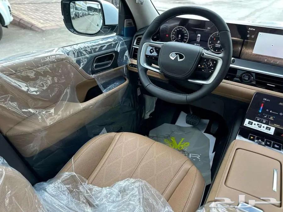 إنفينيتي QX80 ) 2025 ) سينسوري نص فل السعر64369513276930113