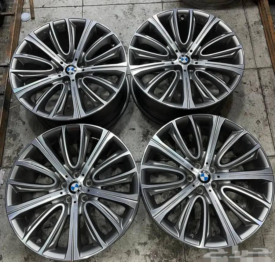 جنوط بي ام الفئه السابعه 740 مقاس 20 موديل 2019.2020 اصليه64370410135427114