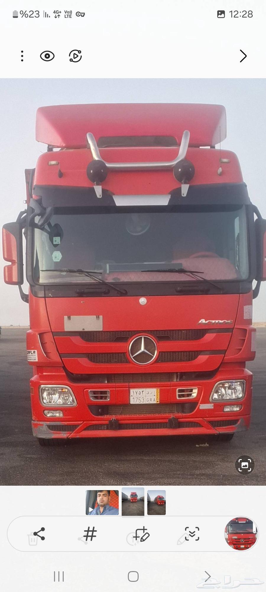 Mercedes actros 2012 for sale.مريديس ا تروس 2012 للبيع64381150025217111