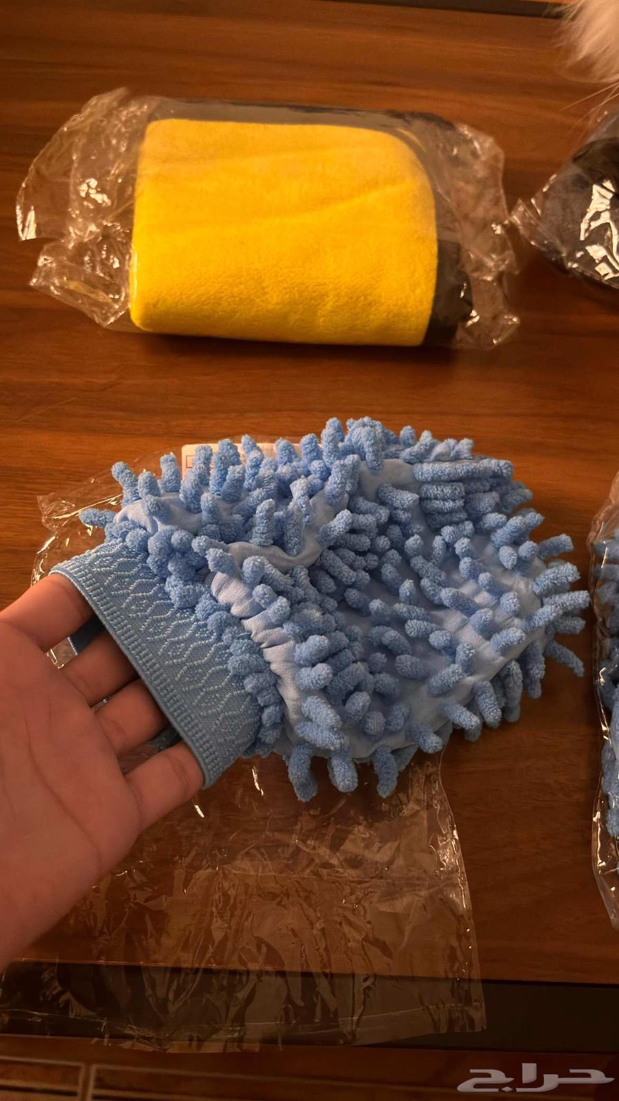 مناشف سيارات جديدة وقفاز مايكروفايبر64381164029057114