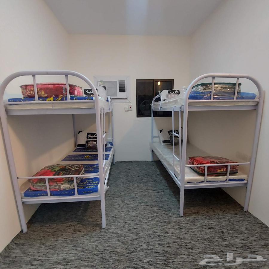 سرير حديد دورين دور واحد بطانيه مراتب مخده64157011652481112