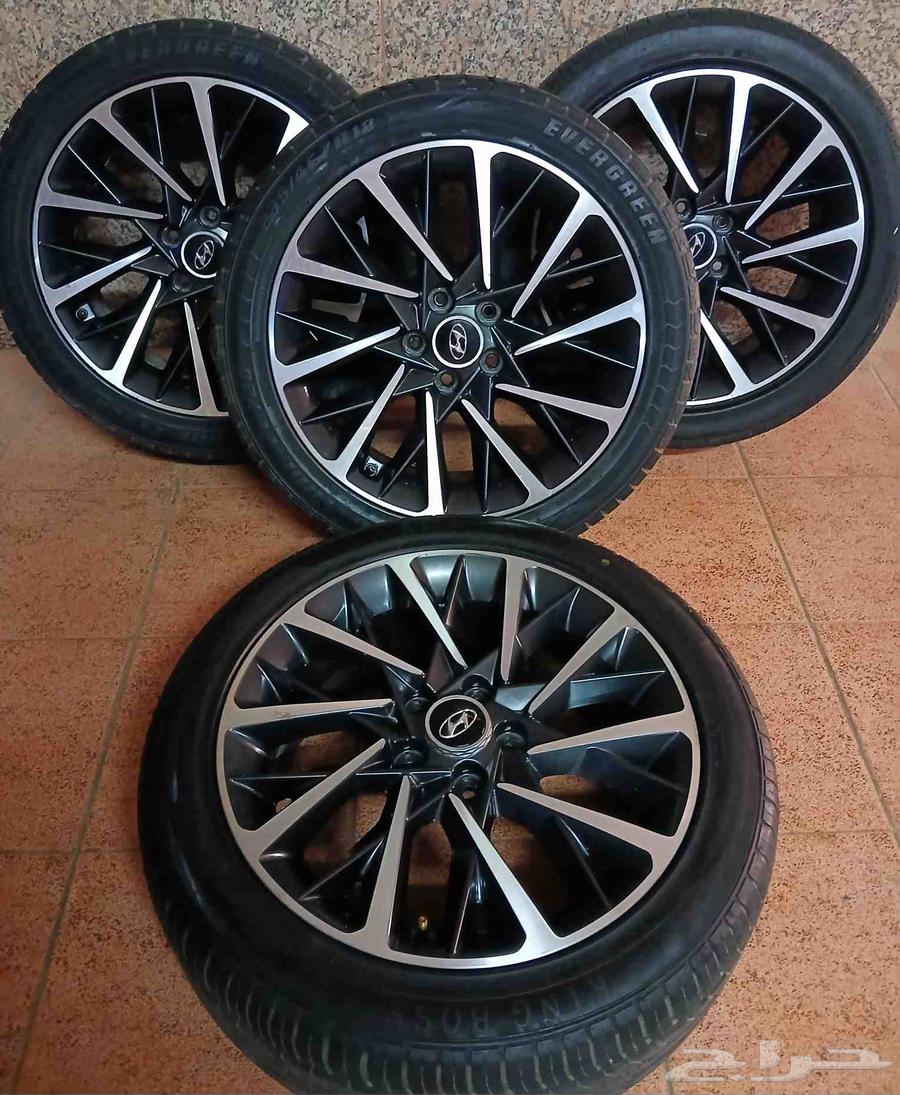 جنوط سوناتا 2020 الشكل الفل مع كفرات نظيفه64383441832961110