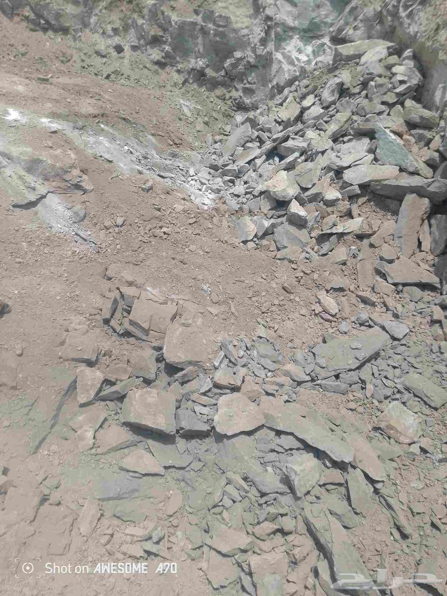 تخريم وتكسر جبال بنيان حجر ربربه64375259234946113