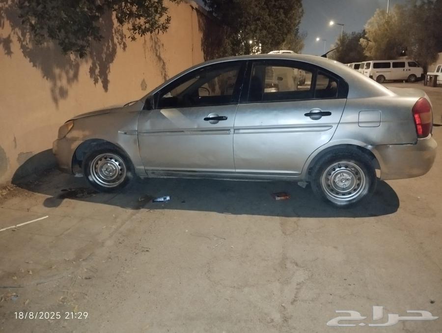 هونداي اكسنت مديل 2007جير عادي مكينه وقير شرط في تشاطيب بالش64384897086211111