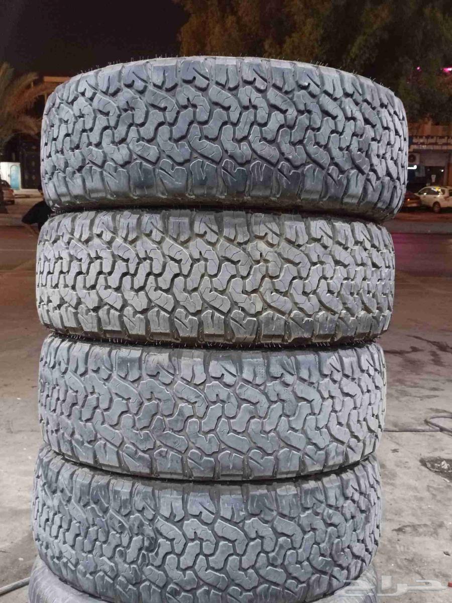 طقم كفرات حجري منزل. 275 60 20شبه جديد مديل بداية 2564384731174403111