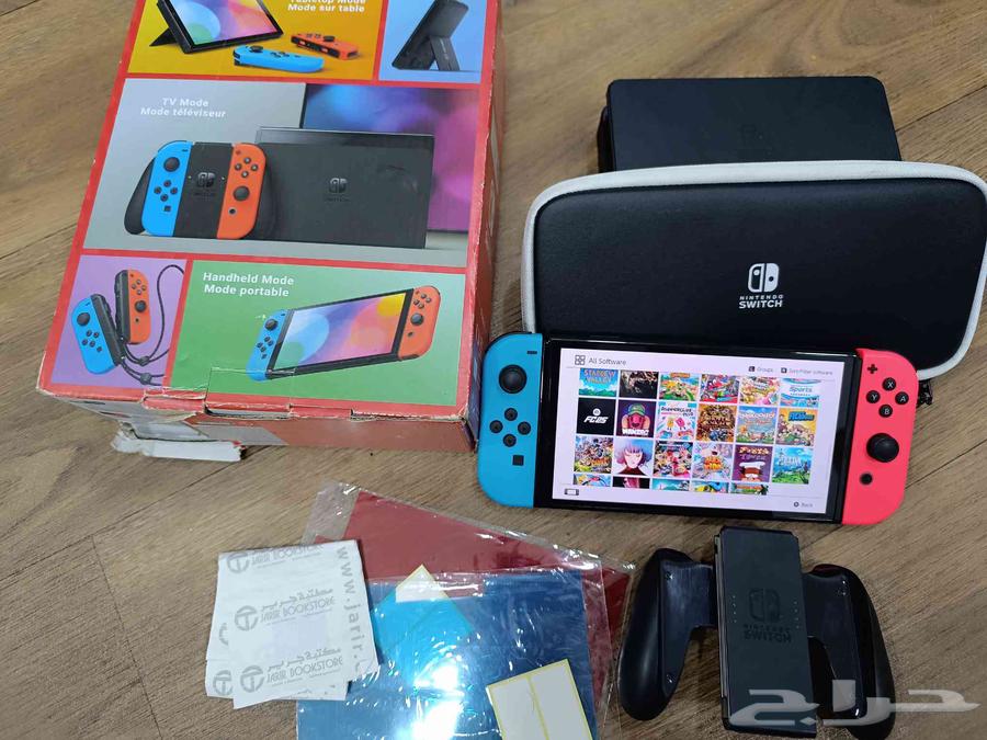 نينتدو سويتش مهكر اوليد Nintendo switch OLED 512gb64173016959105111