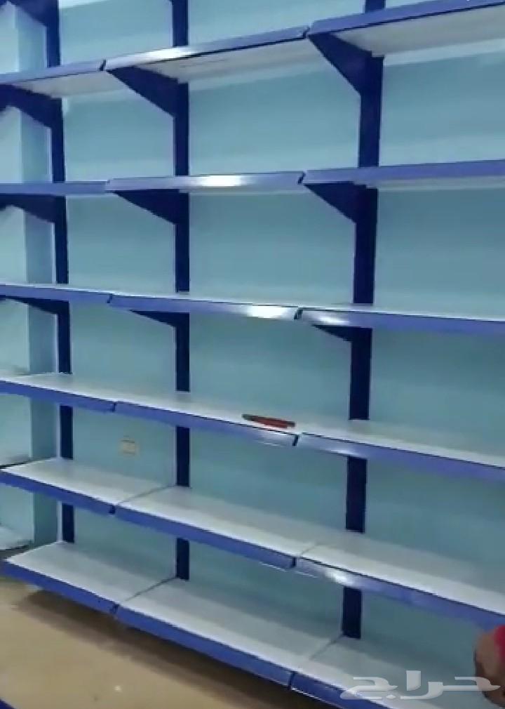 رفوف سوبر ماركت بقالةاستندات صيدليةخانات مستودع جديد ومستخدم64174314603778113