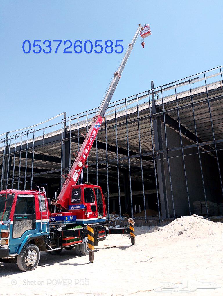 Crane lift with basket for lifting workers and all types of work in Dammam64374319520385110