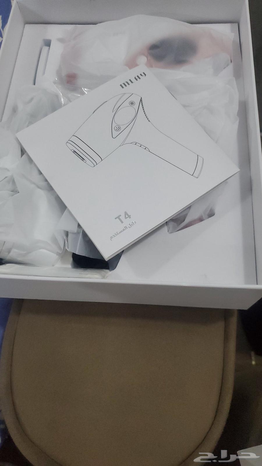 جهاز ليزر لي أزالت الشعر جديد لم يستخدم سعر400ريال64196840557442111