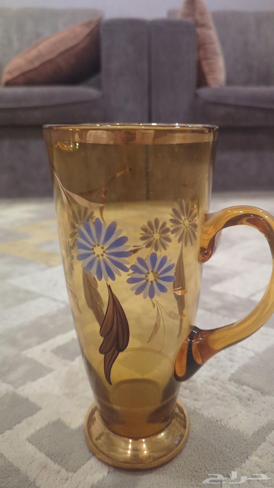 ابريق زجاجي انتيك Vintage64202429649667112