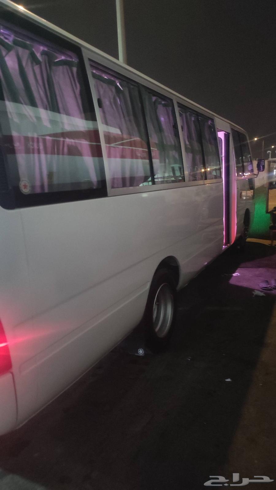 كوستر ايجار مع سواق 30راكب رحله فندق مطعم مطار رياض جده مكه64386487214337112