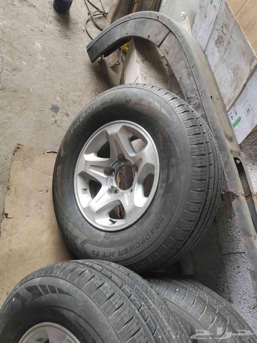 كفرات شاص صيني مع جنوط مقاس 265 70R16 112T64392991476481111