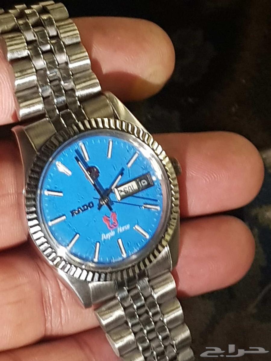 ساعه رادو RADO الحصان الارجوانى64190790840961111