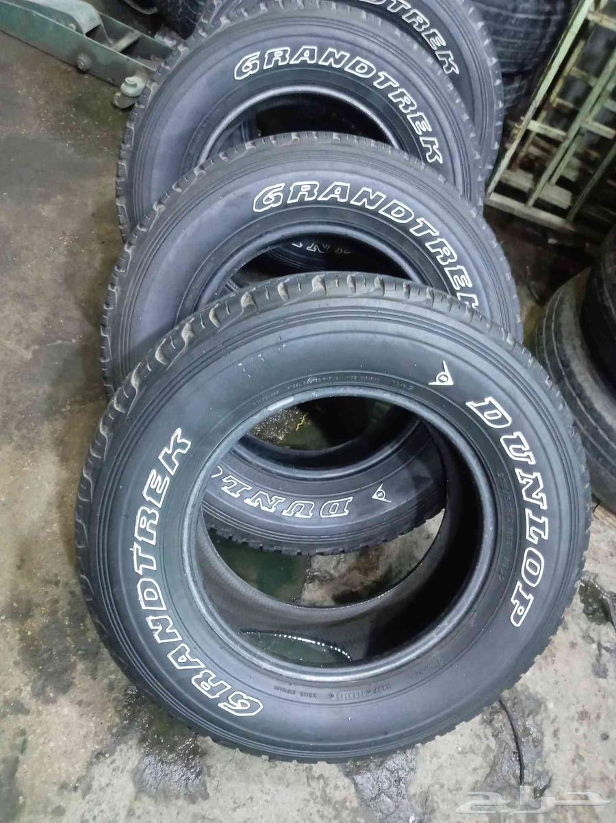 كفرات دلوب يابني اصلي مقاس 17   65   275 مستخدم نظيف64385928527873110