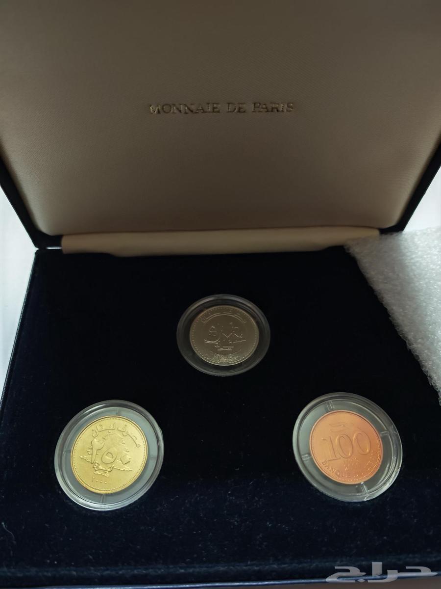 طقم عملات تكاري لبناني64189642167681110