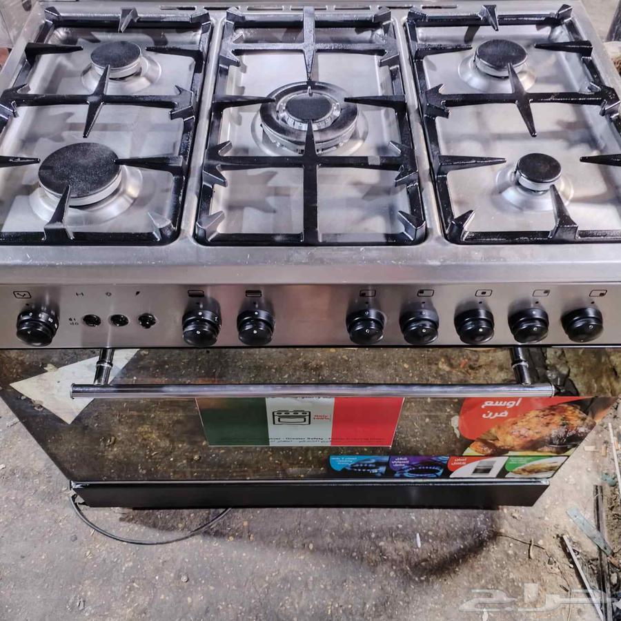 فرن غاز دورا ايطالي   ممتاز جدافرن وعيونومعه ضمان شهر مقاس64175873476353112