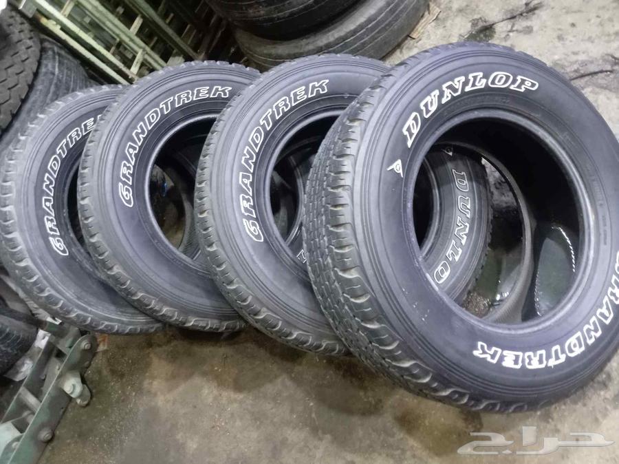 كفرات دلوب يابني اصلي مقاس 17   65   275 مستخدم نظيف64385928527873111