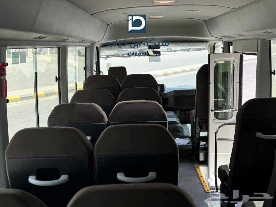 باص تويوتا كوستر 2025 توماتيك 20راكب ديزل64387173948289113