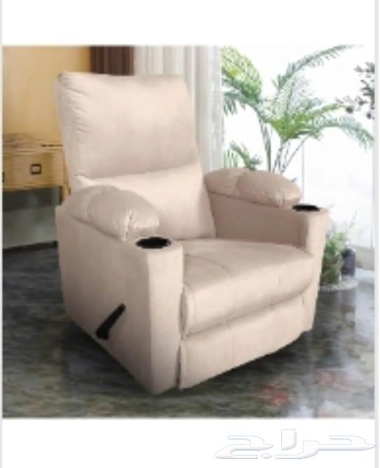 كراسي استرخاء مع حامل اكواب جديد64191001585538111