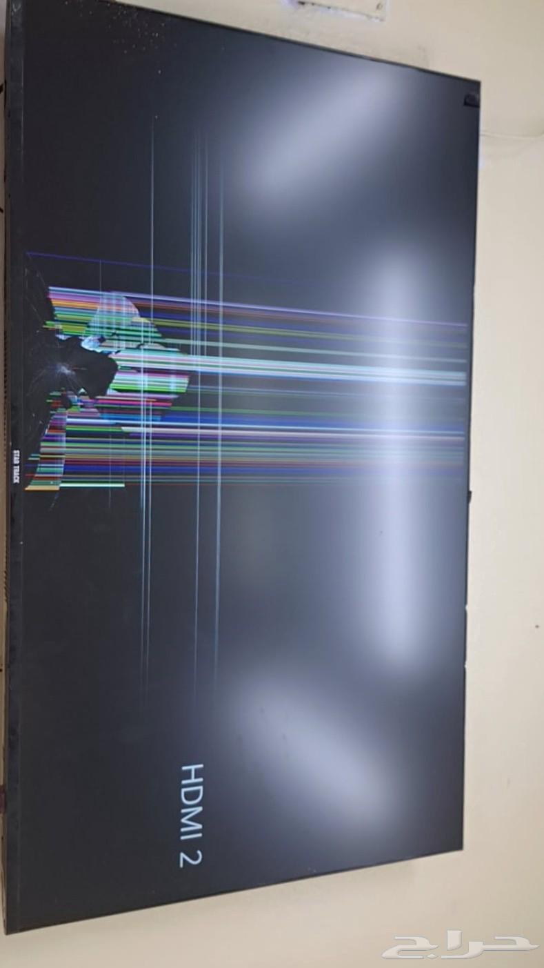 شاشه مفيه ولا شي بس الكسر ممكن يتصلح و ممكن لا اما موديته64386235236098110