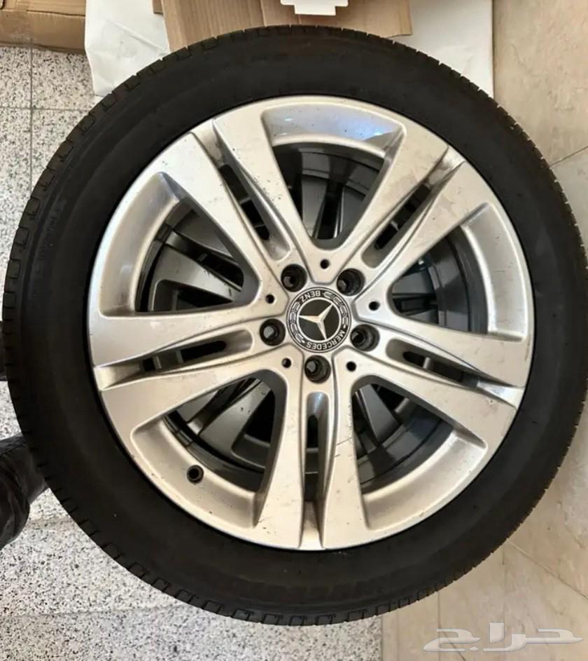 جنوط مرسيدس يخت 2018 S Class مع كفرات نظيفه64396143103363110