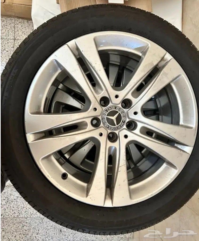 جنوط مرسيدس يخت 2018 S Class مع كفرات نظيفه64396143103363111