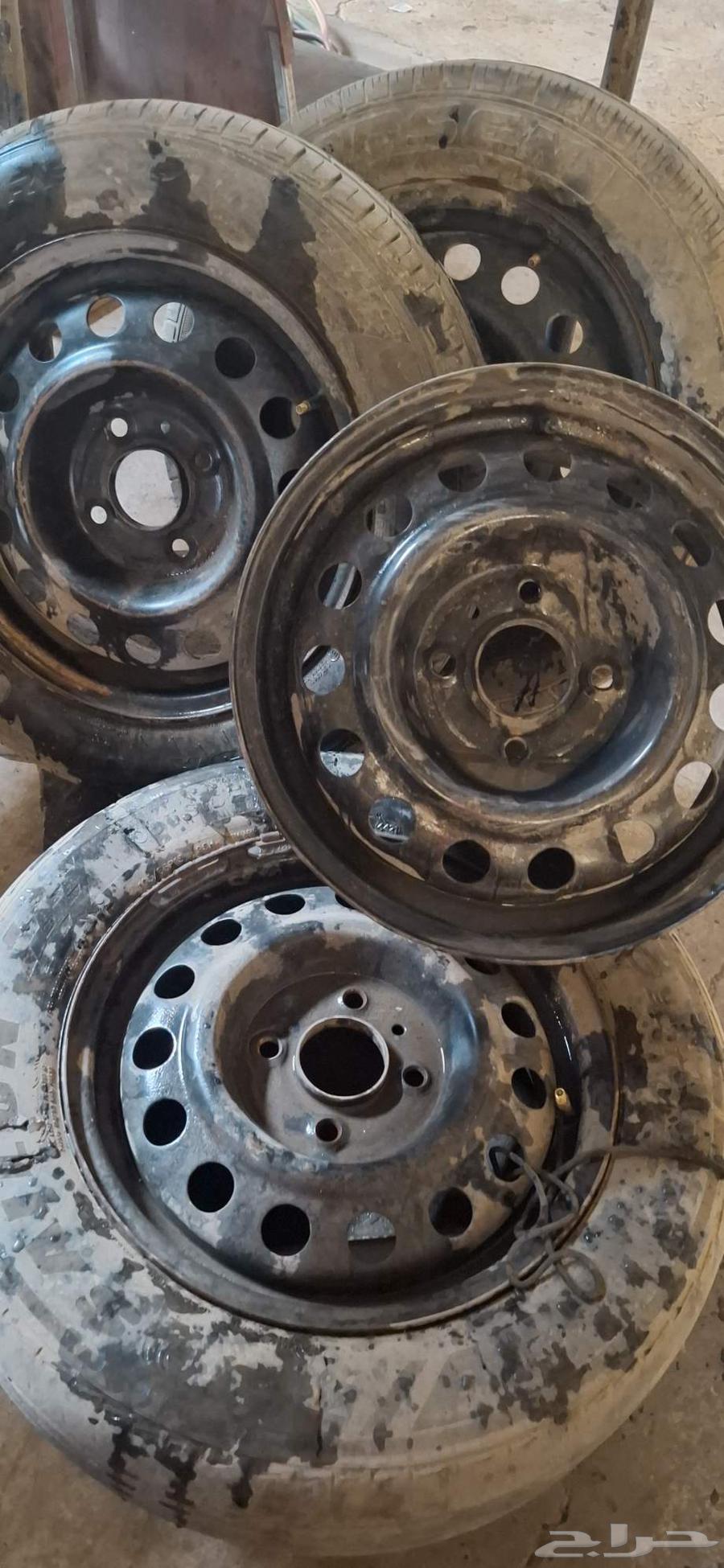 مقاس 15 العدد 4 جنوط حديد64392991507970110