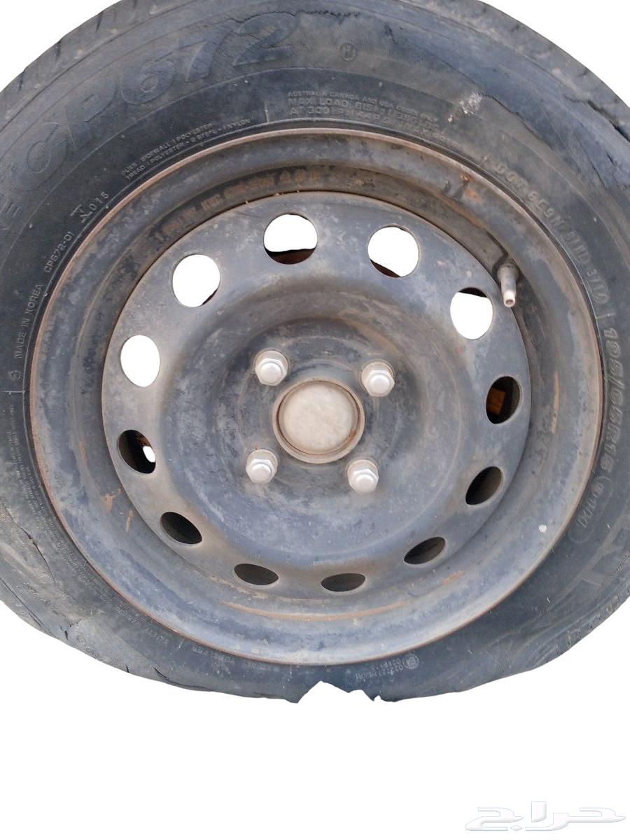 توفر لدينا جنوط كيا سيراتو موديل 2005 على الشرط للبيع64395881525633110