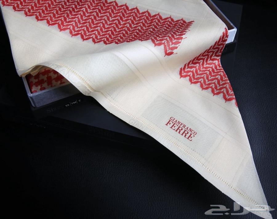 Gian Franco Ferre Red Beige Shemagh63849208321923111